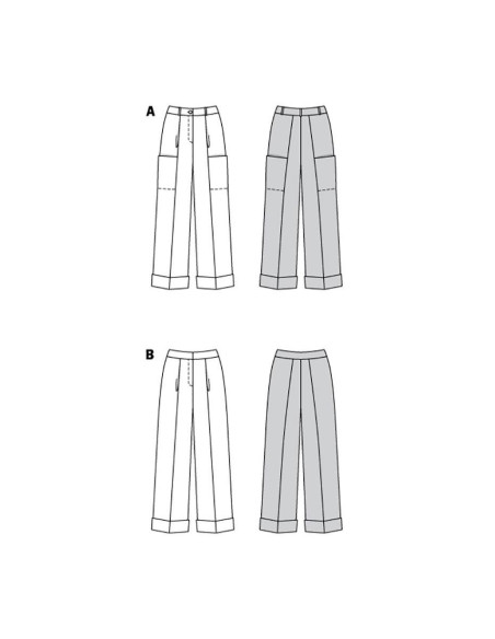 Broekpatroon - Burda 6079
