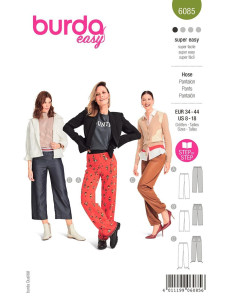 Broekpatroon - Burda 6085