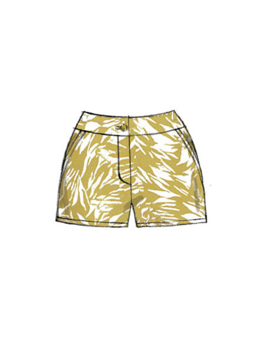Short patroon - Vogue 9008