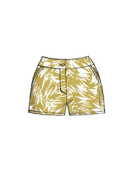 Short patroon - Vogue 9008
