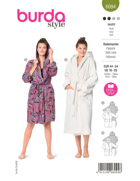 Badjaspatroon - Burda 6094