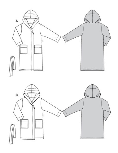 Badjaspatroon - Burda 6094