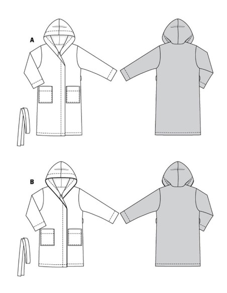 Badjaspatroon - Burda 6094