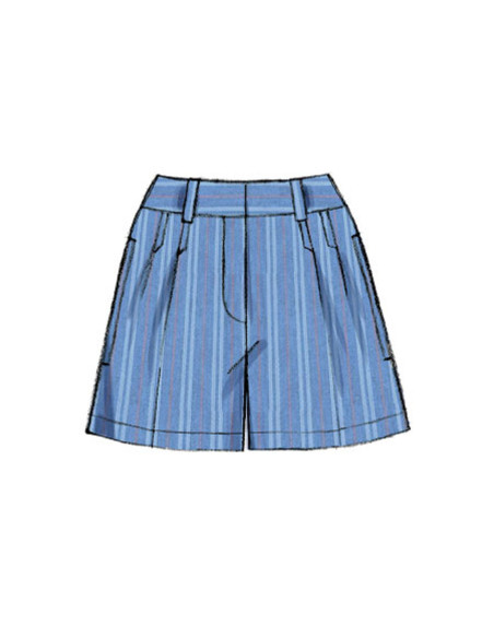 Short patroon - Vogue 9008