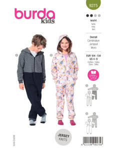 Patroon voor overall - Burda 9275