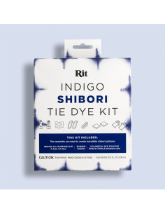 Tie-Dye Indigo Shibori Rit textielverfkit