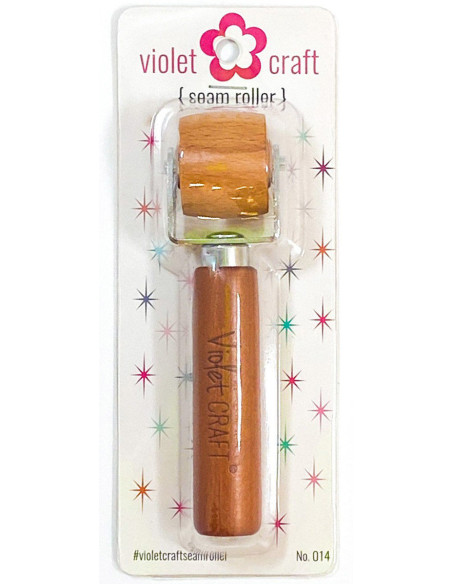 Houten roller voor het persen van Violet Craft