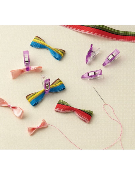 Zakje met 26 Prodige Clover clips - Verschillende maten