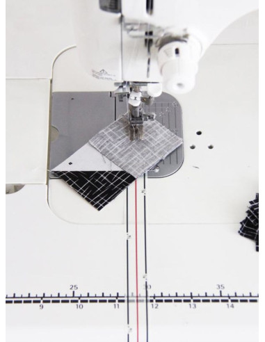 Geleidingstape voor de machine Diagonal Seam Tape - Wit