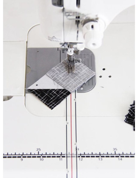 Geleidingstape voor de machine Diagonal Seam Tape - Wit