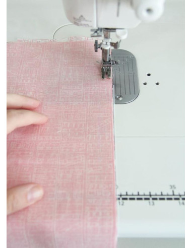 Geleidingstape voor de machine Diagonal Seam Tape - Wit