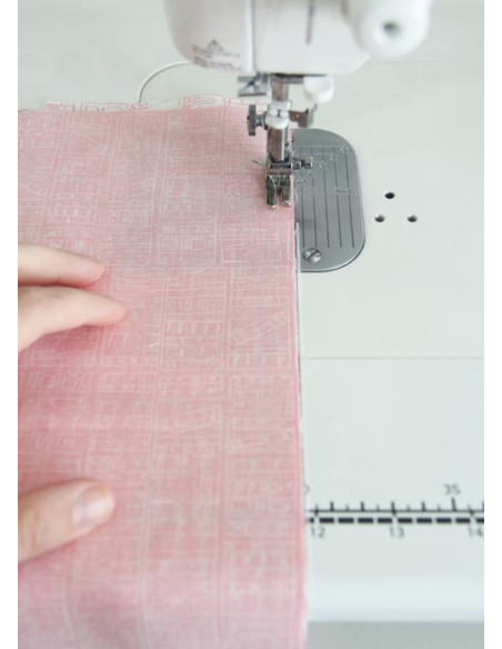 Geleidingstape voor de machine Diagonal Seam Tape - Wit
