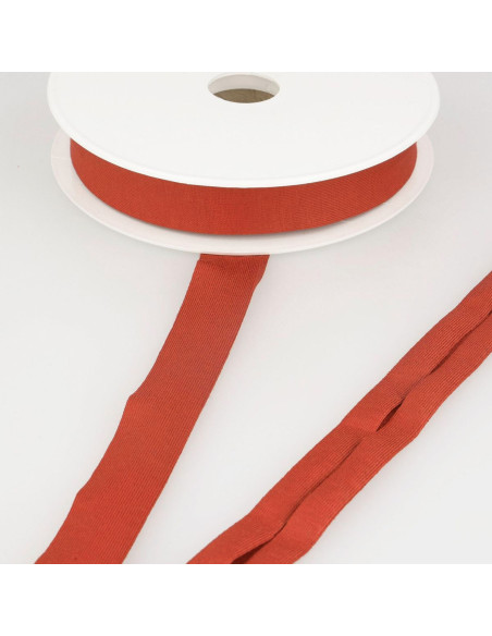 Viscose jersey biais - Roestkleurig