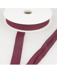 Viscose jersey biais - Donker bordeaux