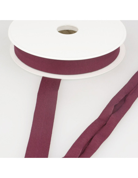 Viscose jersey biais - Donker bordeaux