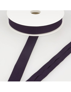Viscose jersey biais - Pruimkleurig