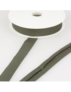Viscose jersey biais - Donkergroen
