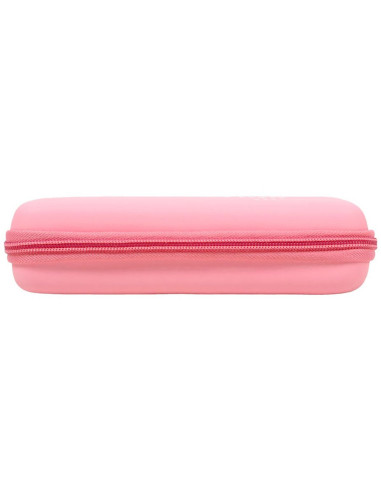 Roze opbergtas voor roterend mes - I love quilting