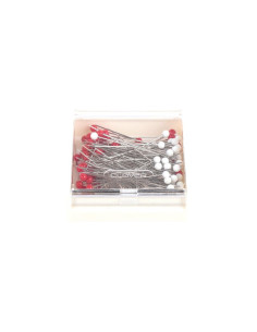 Doos met 100 zijden spelden van Clover 2