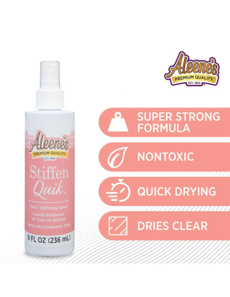 Stoffenverharder spray Stiffen Quik Aleene's