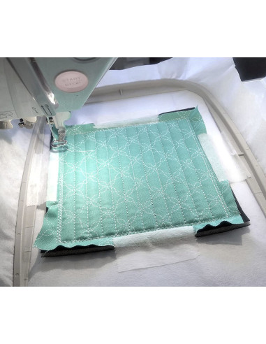 Kleefband voor machinaal borduren