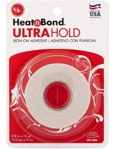 Extra sterke strijkbare plakband HeatNBond - 15,9 mm x 9,10 m