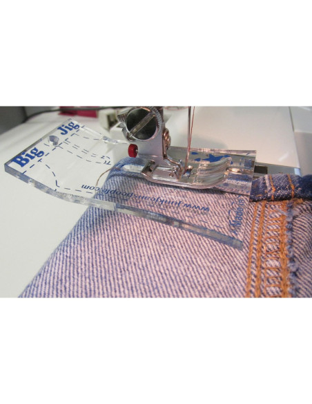 Set van 2 premium acryl wiggen The Big Jig