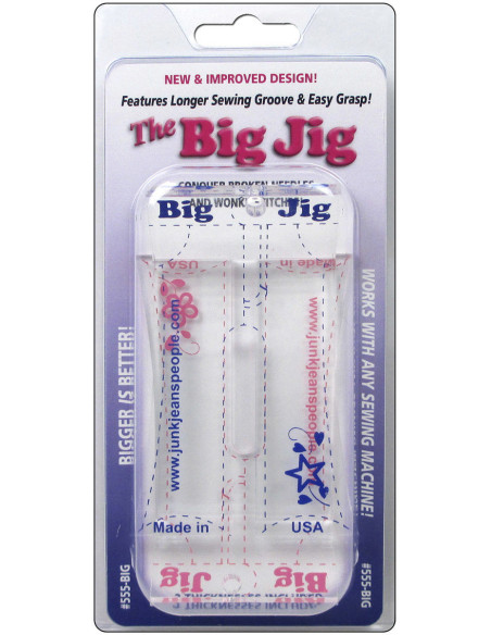 Set van 2 premium acryl wiggen The Big Jig