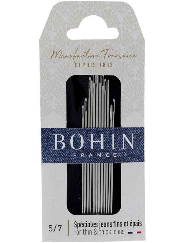 Bohin jeansnaalden