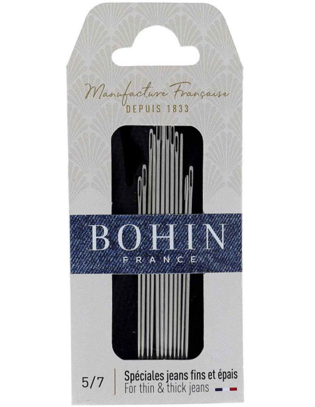 Bohin jeansnaalden