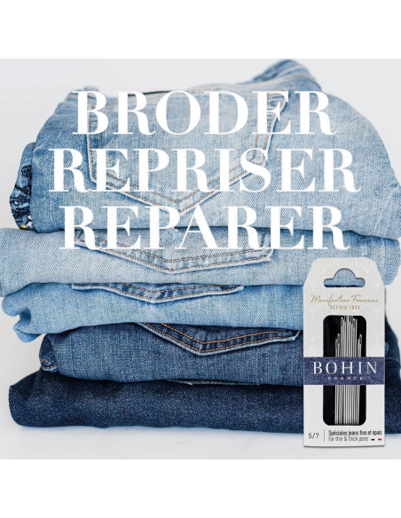 Bohin jeansnaalden
