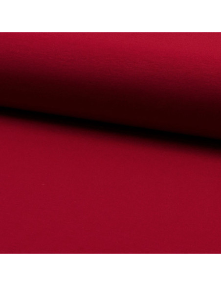 Milano viscose jersey stof - Donkerrood