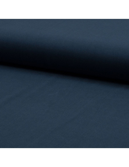 Viscose keperstof - Donkerblauw jeans