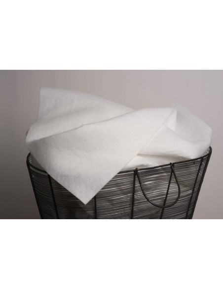 Polyester fleece Wolk - 100 x 100 cm