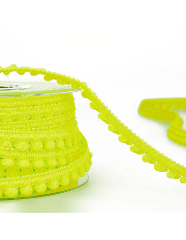 Mini pomponband - Fluorgeel