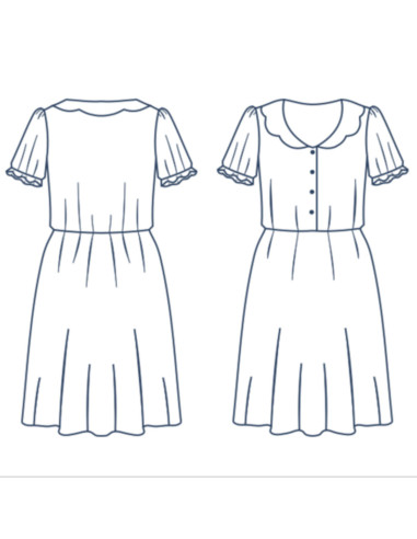 Jurkpatroon - Komeet - Lise Tailor