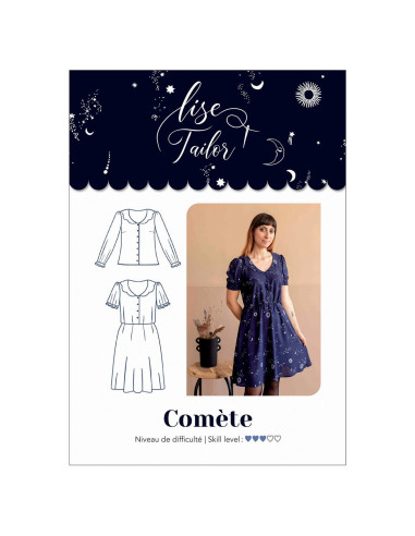 Jurkpatroon - Komeet - Lise Tailor