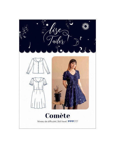 Jurkpatroon - Komeet - Lise Tailor