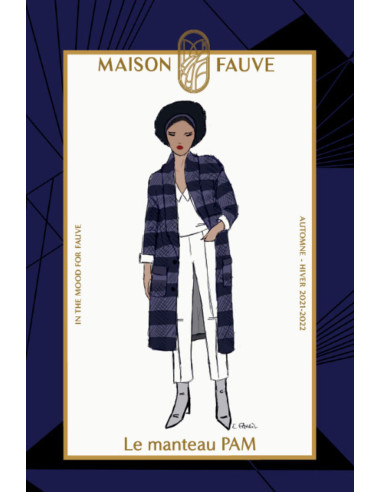 Mantelpatroon Pam - Maison Fauve