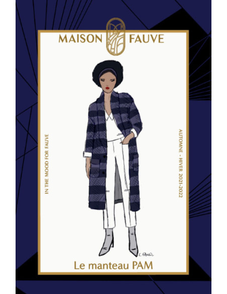 Mantelpatroon Pam - Maison Fauve