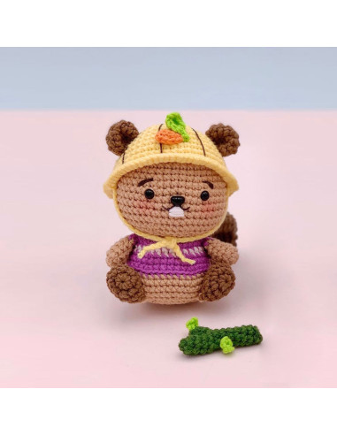 Haakpakket amigurumi - Mochi de bever