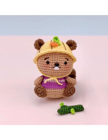 Haakpakket amigurumi - Mochi de bever