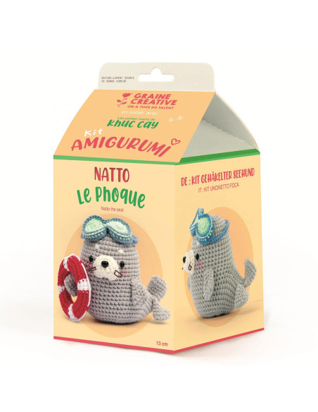 Haakpakket amigurumi - Natto de zeehond