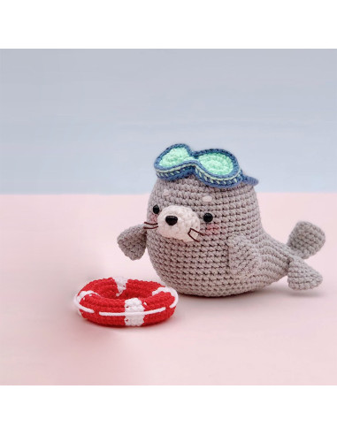 Haakpakket amigurumi - Natto de zeehond