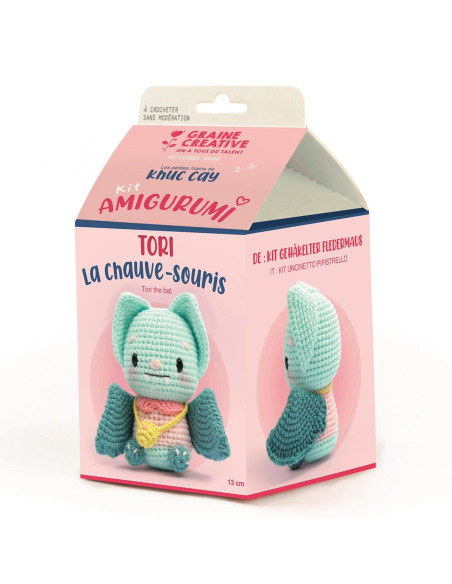 Haakpakket amigurumi - Tori de vleermuis