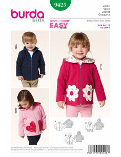 Jas patroon - Burda 9425