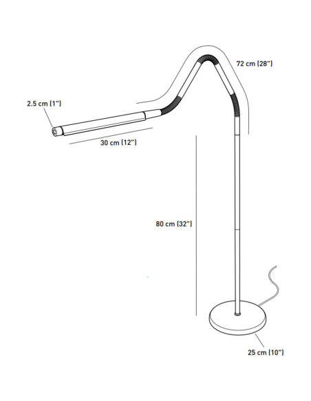 Staande lamp Daylight Electra