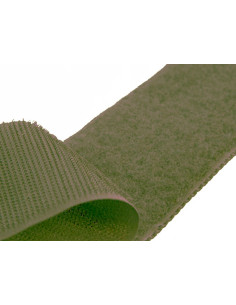 Klittenband om te naaien kaki 20 mm breed per meter