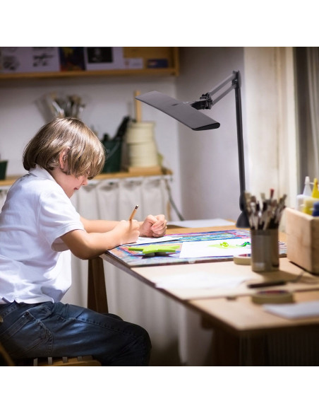 Daylight Lumi LED-werklamp - Zwart