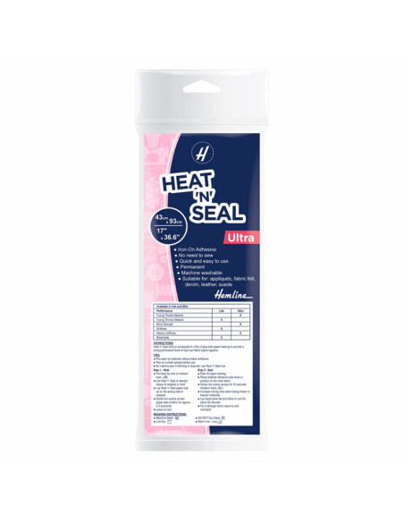 Thermisch klevend papier voor applicatie, quilten en naaien 43 cm x 93 cm - Ultra